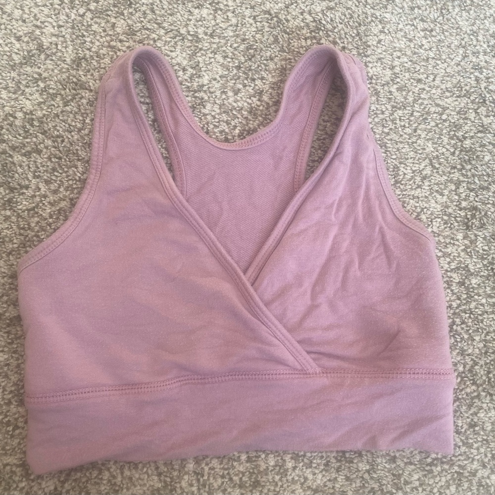 French Terry Racerback Nursing & Sleep Bra